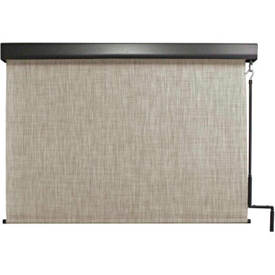 Keystone Fabrics Premium Outdoor Sun Shade, Cordless, 120"W x 96"H, Caribbean