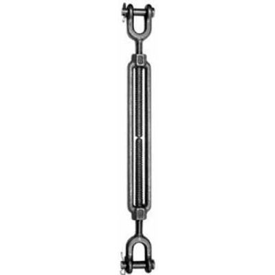 Turnbuckle Assembly Made In USA 1/2-13 x 12-3/8 Jaw & Jaw Carbon Ken Forging TB105-J-J Turnbuckle Assembly Made In USA 1/2-13 x 12-3/8 Jaw & Jaw Carbon Ken Forging TB105-J-J
