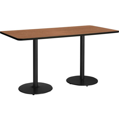 kfi pedestal breakroom vergadertafels globalindustrial kantoormeubelen iep vergadertafel