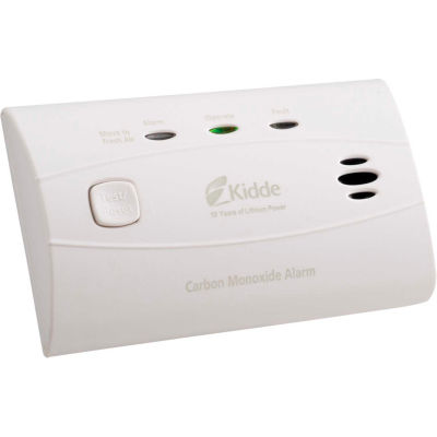 Kidde C3010 Worry-Free 10-Year Sealed Lithium Battery Operated CO Alarm