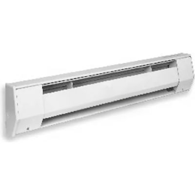 King Electric Baseboard Heater 4K1210BW, 1000W, 120V, 48"L, White