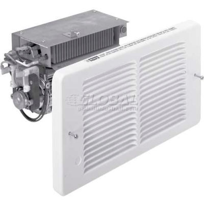King Pic-A-Watt® Wall Heater Interior And Grill PAW2422I-W, 2250W Max, 240V, Compact, White
