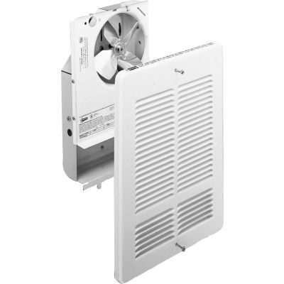 King Forced Air Wall Heater Interior And Grill W1215I-W, 1500W, 120V, White