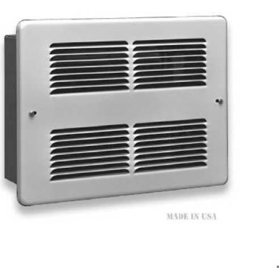 King Forced Air Wall Heater WHF2410-W, 1000W, 240V, White