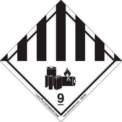 Safety Identification Products | DOT | LabelMaster® HMLB9 Hazard Class ...