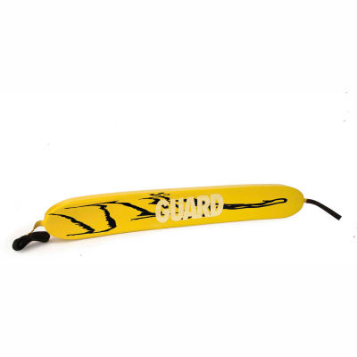 Kemp 50" Splash Rescue Tube, Yellow/Black, 10-213-YEL/BLK