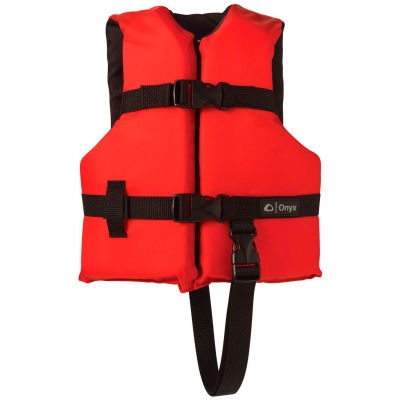 Kemp Child Universal Life Vest, Red & Black, 20-002-CHILD-RED
