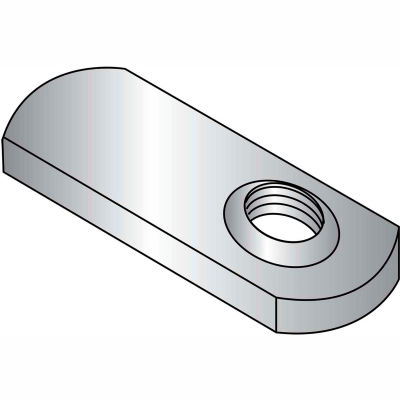 8-32 Weld Nuts with .625 Tab Base 18-8 Stainless Steel, Pkg of 1000