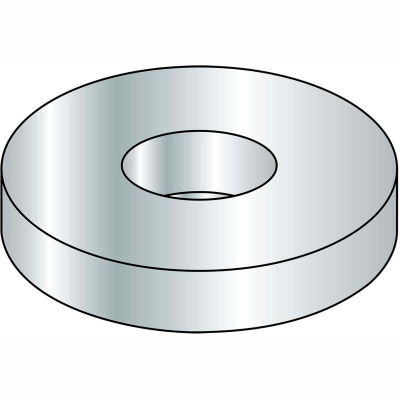 #10 Flat Washer - Steel - Zinc - SAE - Pkg of 25 Lbs.