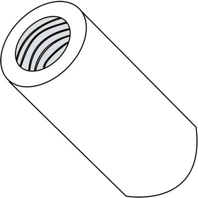 4-40x5/16 One Quater Round Standoff Nylon, Pkg of 1000