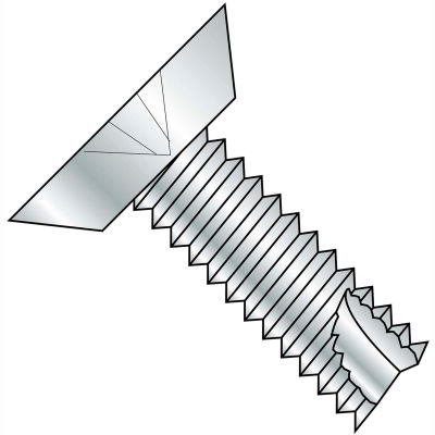 1/4-20X5/8 Phillips Flat Undercut Thread Cutting Screw Type 23 Fully Threaded Zinc And Bake 4000 pcs