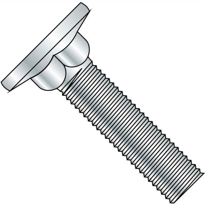carriage bolt 20x1 hgt thrd 20x2 fasteners globalindustrial pkg 13x2