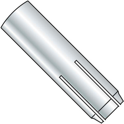 Drop In Anchor - 1/4-20 - Zinc - Pkg of 100