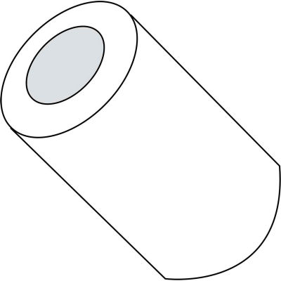 #8 x 1/2 Five Sixteenths Round Spacer Nylon - Pkg of 1000