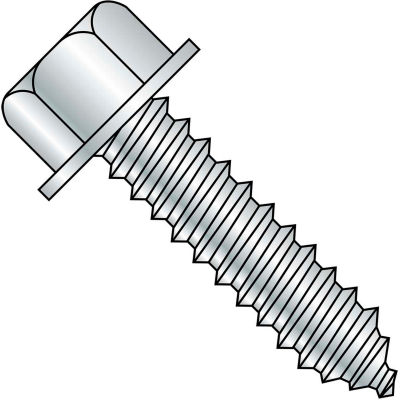 5/16-9X2 1/2 A/F.428-.437 Head Hgt .300-.312 Unslot Indent Hexwash Lag Screw Full Thread Zinc 600pcs