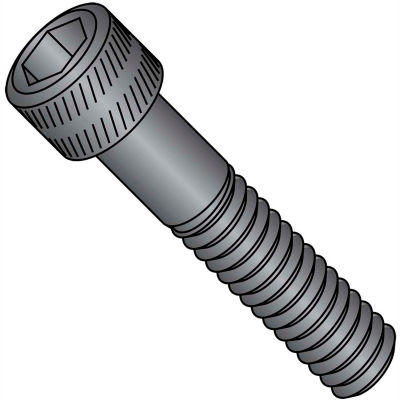 1/2-13x2 Coarse Thread Socket Head Cap Screw Plain, Pkg of 50