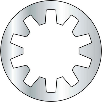 M8 Metric Internal Tooth Lock Washer - Zinc - DIN 6797 J - Pkg of 3000