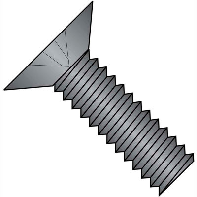2-56X5/32 MS24693-B Phillips Flat 100 Degree F/T Machine Screws 300 Series SS BLK Ox DFAR0 5000 pcs