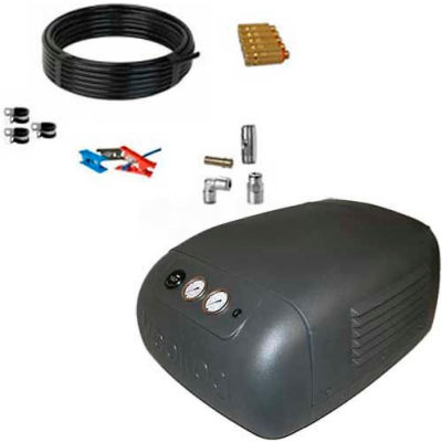 Koolfog KF100-N 100' UV Protected Nylon Misting Kit System, W/115 Volt,2 HP M44 Pump