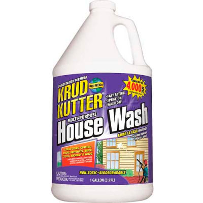 Krud Kutter Multi-Purpose House Wash, Gallon Bottle - HW012 - Pkg Qty 2