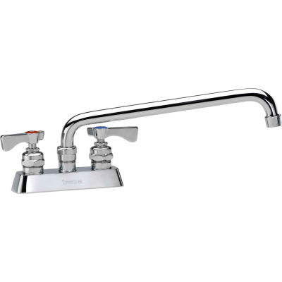 Krowne 15-306L - Royal Series 4" Center Deck Mount Faucet, 6" Spout