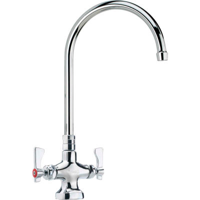 Krowne 16-301L - Royal Series Single Deck Mount Pantry Faucet, 6" Gooseneck Spout