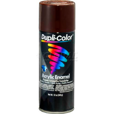 Dupli Color Premium Enamel Leather Brown 12 Oz Aerosol Da1656 Pkg Qty 6 B659264 Globalindustrial Com - Dupli Color Brown Spray Paint