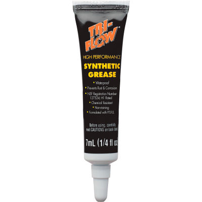 Tri-Flow Synthetic Food Grade Grease, N.L.G.I. Grade 2, 1/4 oz. Tube - TF75454 - Pkg Qty 50