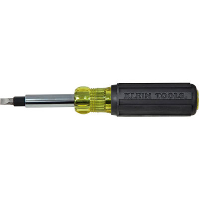 Klein Tools® 32557 9-in-1 Multi-Bit Screwdriver/Nut Driver W/ Cushion Grip