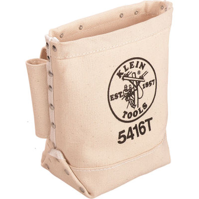 Klein Tools® Canvas Bull Pin/Bolt Bag, Tunnel Loop 5416T
