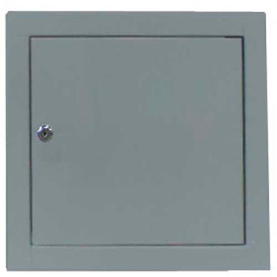 Multi Purpose Metal Access Panel, Key Lock, White, 24"W x 24"H