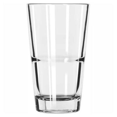 Libbey Glass 15789 - Stacking Mixing Glass 14 Oz., Glassware, Restaurant Basics, 24 Pack