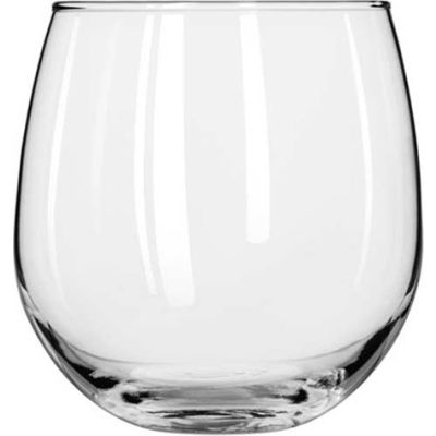 Libbey Glass 222 - Glass Vina Stemless Red Wine 16.75 Oz., 12 Pack