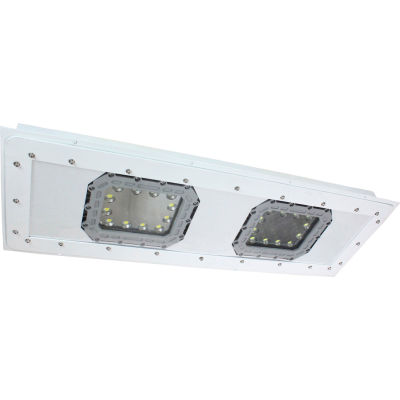 Larson Electronics HALD-48-2X150LED-1227-60B-56K, 4x2 Troffer Mount C1D1 150W LED Light, 60 Degree