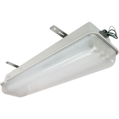 Larson Electronics HALP-24-3L-T8-SFC, Haz Loc Poly/Fiber 2f 3-lamp T8 SFC