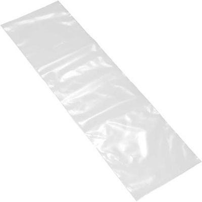 Layflat Poly Bags, 8"W x 28"L 4 Mil Clear, 500/CASE