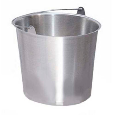 Lakeside® Heavy Duty 13-Quart Stainless Steel Kick Bucket