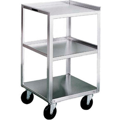 Lakeside® 359 Stainless Steel Mobile Equipment Stand, 3 Shelves, 300 lbs. Capacity