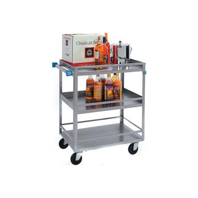 Lakeside® 526 Guard Rail Stainless Steel Utility Cart 31 x 19 x 33-3/4 500 Lb Cap