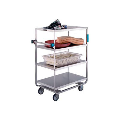 Lakeside® 561 NSF HD Stainless Steel 4 Shelf Truck 3 Edges Up 700 Lb Cap