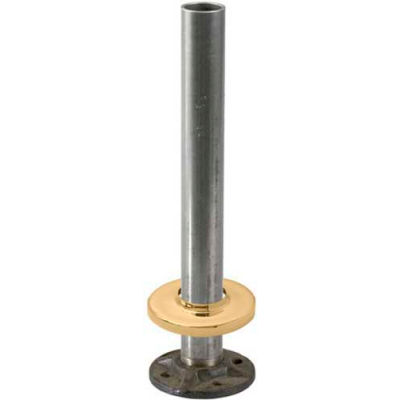 Lavi Industries, Steel Flange and Steel Insert, for 1.5" Tubing, w/Polished Brass Canopy