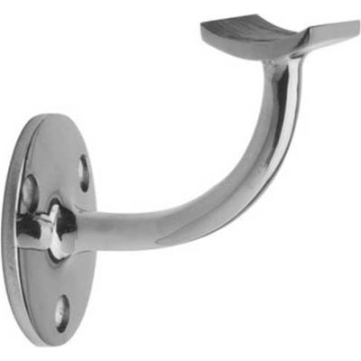 Lavi Industries, Handrail Bracket, for 2" Tubing, Polished Stainless Steel