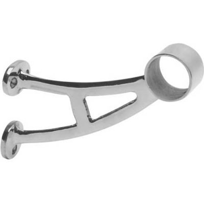 Lavi Industries, Bar Mount Bracket, for 1.5" Tubing, Polished Stainless Steel