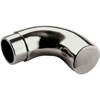 Lavi Industries, Radius Wall Return, for 1.5" Tubing, Polished Stainless Steel