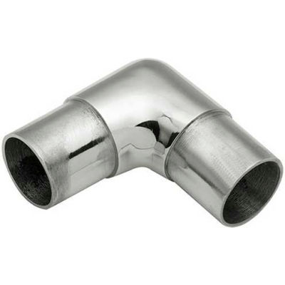 Lavi Industries, Flush Elbow Fitting, for 1.5" Tubing, Polished Stainless Steel
