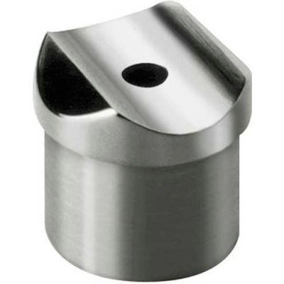 Lavi Industries, Perpendicular Collar, for 1.5" Tubing, Polished Stainless Steel