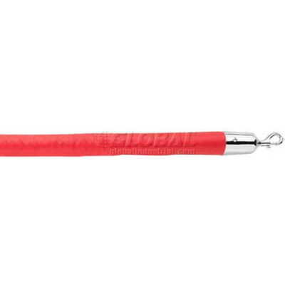 Lavi Industries 5'L Red Vinyl Rope With Polished S/S Hooks