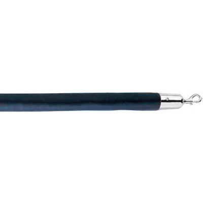 Lavi Industries 6'L Indigo Vinyl Rope With Polished S/S Hooks