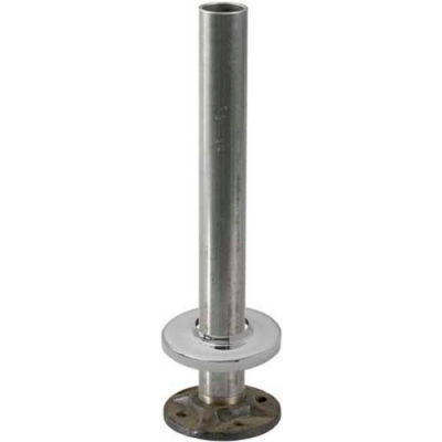 Lavi Industries, Steel Flange and Steel Insert, for 1.5" Tubing, w/Polished Stainless Steel Canopy