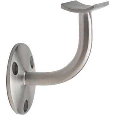 Lavi Industries, Handrail Bracket, for 2" Tubing, Satin Stainless Steel